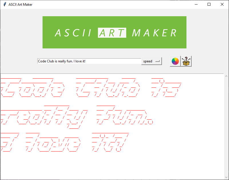 ASCII Art Maker